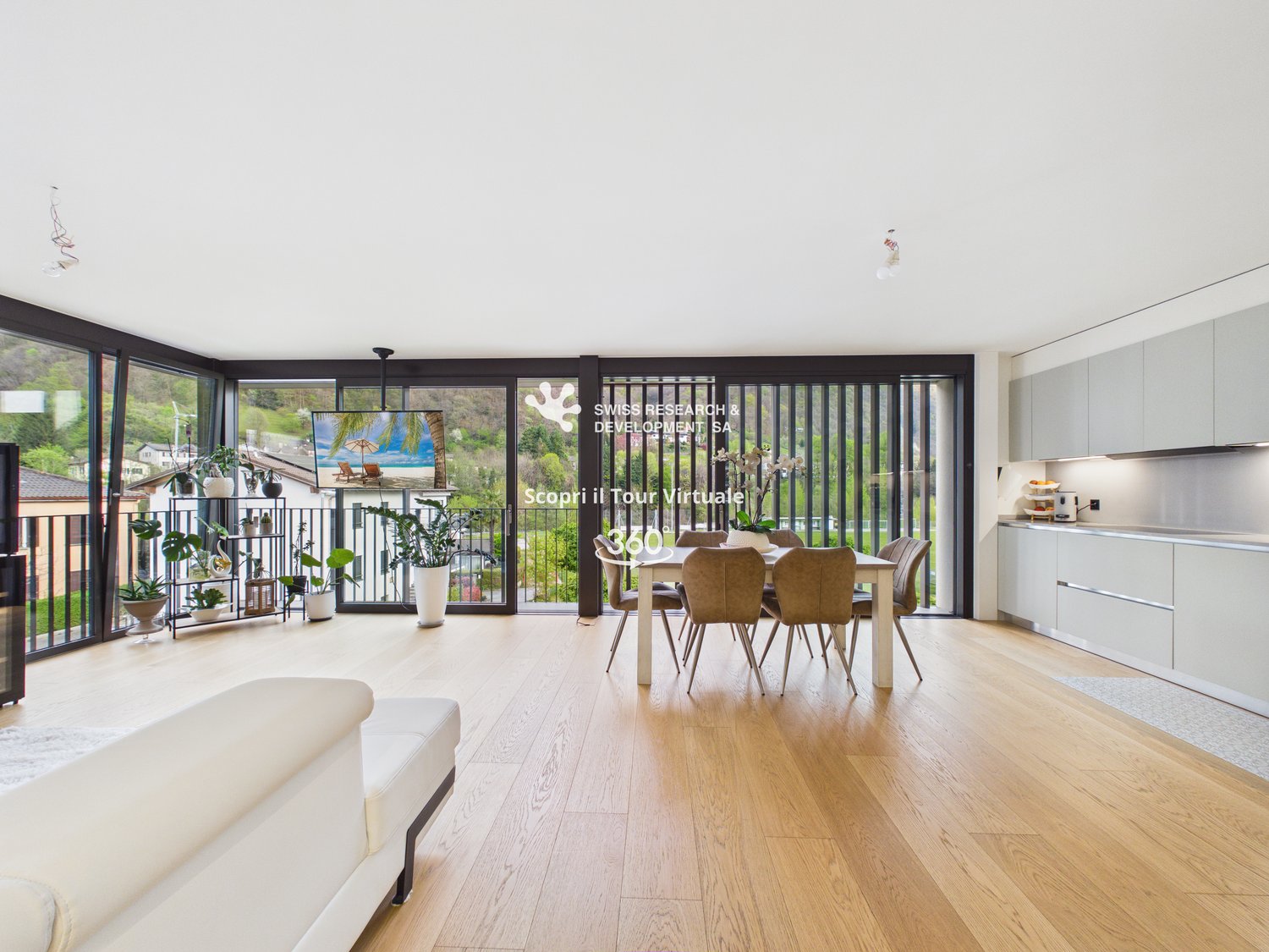 CONTEMPORANEO APPARTAMENTO DI 3,5 LOCALI CON AMPIA TERRAZZA E DOMOTICA INTEGRATA