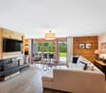 Luxueux duplex de 4 chambres avec jardin proche des pistes de ski