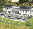 2 story house, solar panels, balcony, terrace, garden, pool
