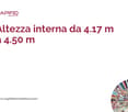 Information about the ceiling height of the building.