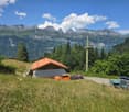 Bauland mit bewilligtem Einfamilienhaus-Projekt in Oberterzen, ruhige Lage mit Bergsicht