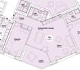 Entrance, Living room, Bedroom, Bathroom, Kitchen/Dining Room, Bedroom, Balcony