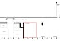 Floor plan showing a layout with various rooms including a free workshop area, storage, lifts, WC facilities, and office spaces.