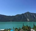 Appartamento 5 ½ loc. vista lago con giardino