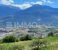 Terrain à bâtir avec vue à couper le souffle sur le Valais