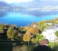 La tua casa dei sogni: terreno collinare con splendida vista sul lago
