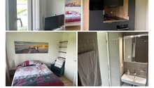 One bedroom, equipped kitchen, bathroom with shower, furnished, entire rental for 1420,-