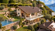 Rendering Haus mit Pool