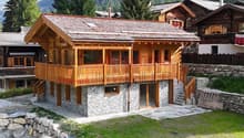 Façade du chalet