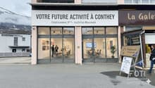 Beau local commercial à Conthey