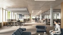 Visualisierung Büro