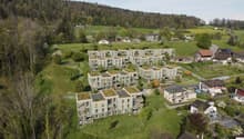 Visualisierung - Gesamtüberbauung Tilia