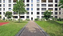 Wohnraum Schönaus mit Innenhof