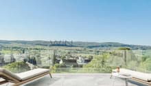 Terrasse mit Panoramablick