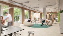 Visualisierung Coworking Space