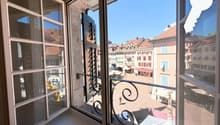 Blick auf den Marktplatz