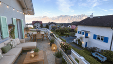Terrasse - simulation home staging