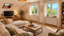 Séjour - home staging