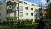 Rückansicht der Liegenschaft Burggartenstrasse 34, Pratteln