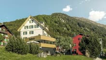 Das Hotel Vallatscha bei Disentis