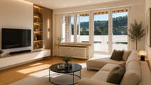 Wohnzimmer Visualisierung