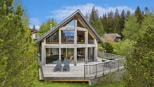 Einzigartiges Chalet mit grosser Fensterfront