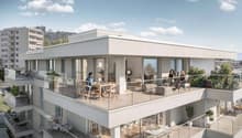 Visualisation 3D - terrasse de l'attique