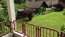 Ausblick Balkon