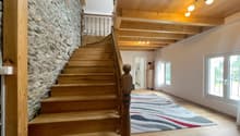 OG Wohnzimmer mit Treppenaufgang Schlafzimmer