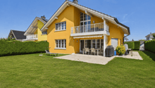 traumhafter Garten mit Sicht in den Alpstein