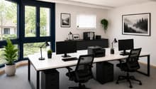 Foto Büro eingerichtet