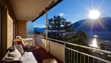 Terrasse mit Morgensonne