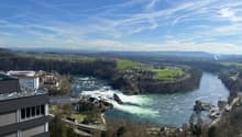 Aussicht Rheinfall