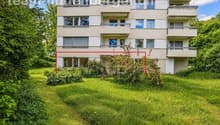 Blick auf die Wohnung vom Garten