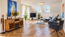 Helles und modernes Wohnzimmer