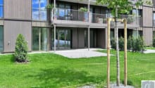 Sitzplatz und Gartenanteil Südost