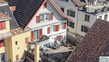 Terrasse und Balkon in Richtung Süden