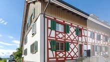 Authentisches Riegelhaus mit Gartenidylle