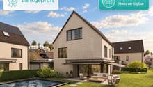 Hausansicht mit Pool_B