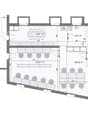 The image shows a floor plan of a building. It includes a living room (7.81 m²), a dining room (19.61 m²), a kitchen (5.87 m²), and a bathroom (5.29 m²). The building also has a staircase.