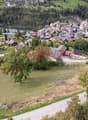 Vue sur le village de Vissoie