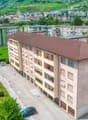 Appartement Sierre - Vue drone / Wohnung Siders - Drohnenansicht / Apartment Sierre - Drone view