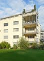 1. Hausansicht - Wohnung, bezugsfrei, renoviert, Aufzug, ruhig, sonnig, familienfreundlich, EBK, Balkon, Cheminée, Tiefgarage, kaufen, verkaufen, Immobilienmakler, FEHR Immopartner AG, Rorschacherberg, Rorschach, St. Gallen, Bodensee, Schweiz