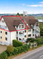 Markierte Dachgeschosswohnung im Grünen