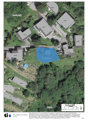 Plot of land named Tremozza with surrounding properties, roads, and green areas. The main buildings are labeled with identifiers like 12, 18, and 6.