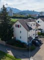 Aussenansicht des Einfamilienhauses