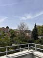 sonnige Terrasse