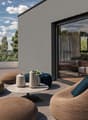 Terrasse Attika Visualisierung