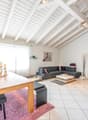 Wohn- und Esszimmer mit Schwedenofen