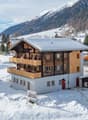 3 story wooden chalet, wooden-aluminum balcony, covered garage